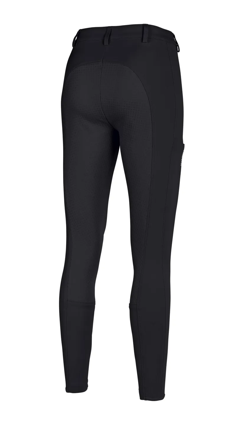 Pikeur NEW Lugana Grip Breeches - Black-1